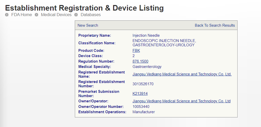 Disposable injection needle