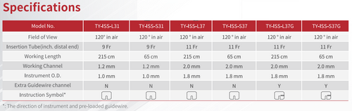 Cholangioscope Direct Visualization System